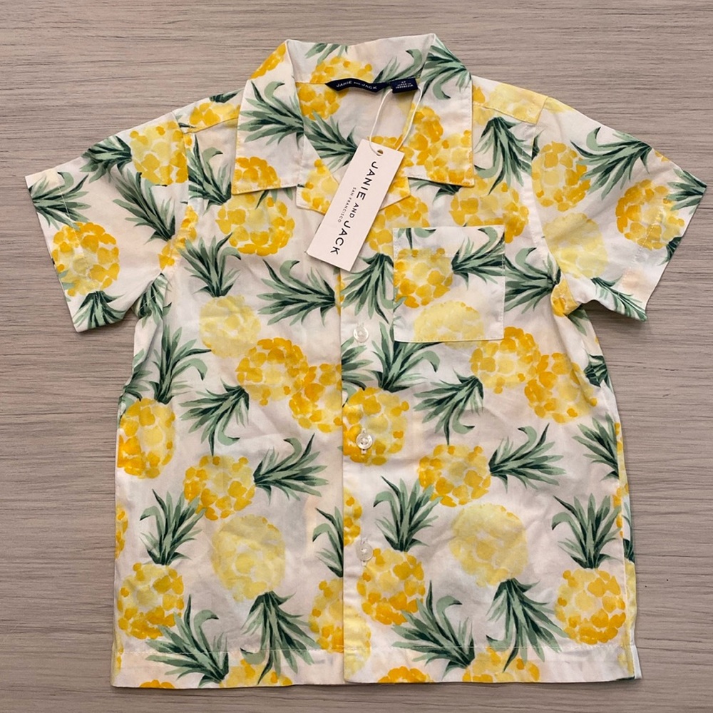 Janie and Jack, The Cabana Shirt, Size 2T, NWT